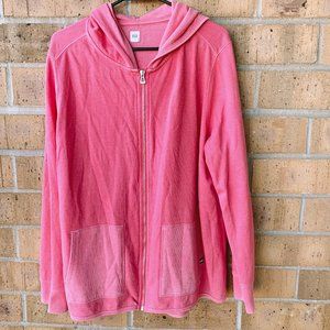 Gap Faded Lightweight Zip Up Hoodie